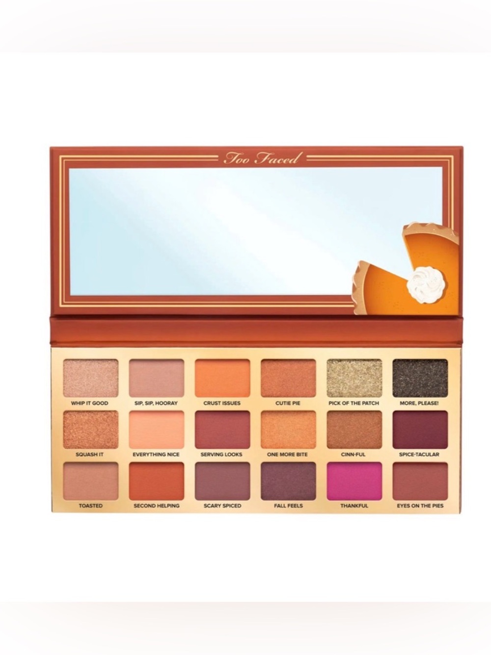 New Too Faced Pumpkin Spice Second Slice Eyeshadow Palette